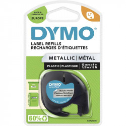 LetraTag Metallic Tape 12mmx4m, Dymo