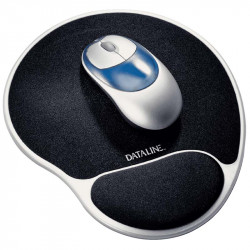 Gel Rest Silver Mouse Pad Dataline