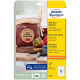 Removable Labels Flower Shaped 60x59.5mm, Avery Zweckform