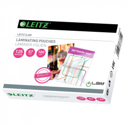 Laminating pouches Leitz A7 125 microns