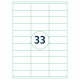 Labels Rillprint  70x26mm, Rillstab