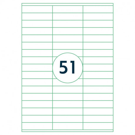 Labels Rillprint  70x16.9mm, Rillstab