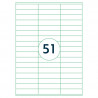 Labels Rillprint  70x16.9mm, Rillstab
