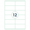 Labels Rillprint 105x48mm, Rillstab
