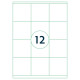 Uzlīmes Rillprint  70x70mm, Rillstab