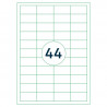 Labels Rillprint 48.5x25.4mm, Rillstab