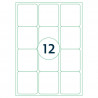 Labels Rillprint  63.5x72mm, Rillstab