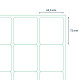 Labels Rillprint  63.5x72mm, Rillstab