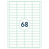 Labels Rillprint 48.5x16.9mm, Rillstab