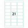 Labels Rillprint  63.5x38.1mm, Rillstab