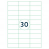 Labels Rillprint  70x29.7mm, Rillstab