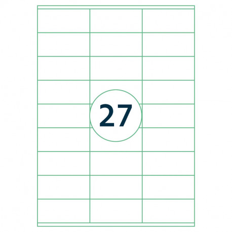 Labels Rillprint  70x32mm, Rillstab