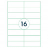 A4 label 105×37mm Rillprint