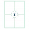 Labels Rillprint   105x71mm, Rillstab