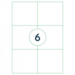 Labels Rillprint 105x99mm, Rillstab