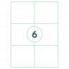 Labels Rillprint 105x99mm, Rillstab