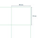 Labels Rillprint 105x99mm, Rillstab