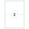 Labels Rillprint 199,1x143,5mm, Rillstab