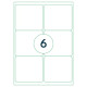 Labels Rillprint   99.1x93.1mm, Rillstab