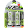 NiMH Rechargeable Battery D 5000 2pcs., Ansmann
