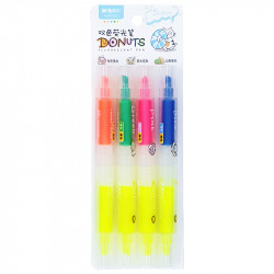 Double Ended Highlighter Set Donuts M&G