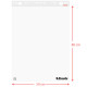 Esselte Flipchart pad 59x80cm 60 gsm 50 sheets