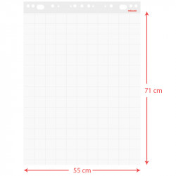 Esselte Flipchart pad economy 55x71cm 60 gsm 50 sheets