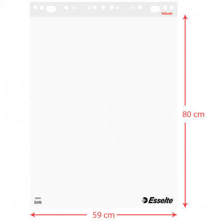 Esselte Flipchart pad 59x80cm 70 gsm 50 sheets