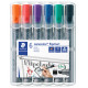 Lumocolor® Flipchart Marker Set 356BWP6, Staedtler