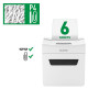 Leitz IQ Protect Premium Paper Shredder 6X P4