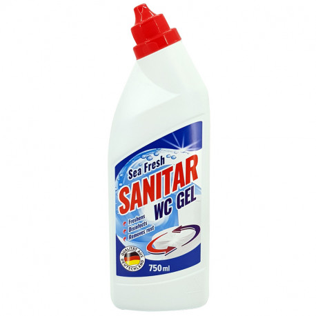 Sanitar WC Gel 750ml, Spodra