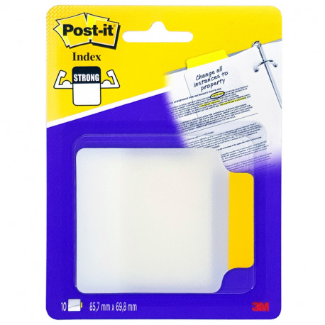 Stingrie indeksi piezīmēm Post-it® Notes Taking Tabs 85x70mm, 3M