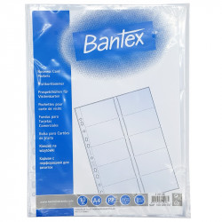 Bantex business card pocket A4