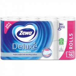Tualetes papīrs Zewa Deluxe Delicate Care 16gab.
