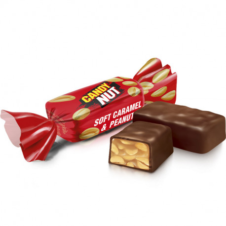 Candy Nut caramel with peanuts 1kg, Roshen