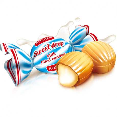 Milk Caramel Sweet Drop 1kg, Roshen