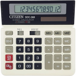 Kalkulators SDC-368, Citizen