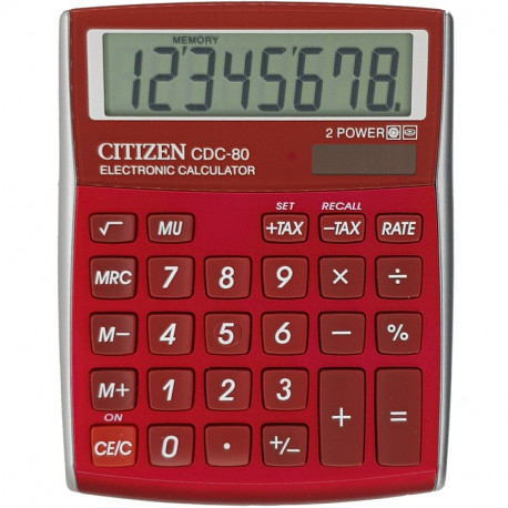 Kalkulators CDC-80RD, Citizen