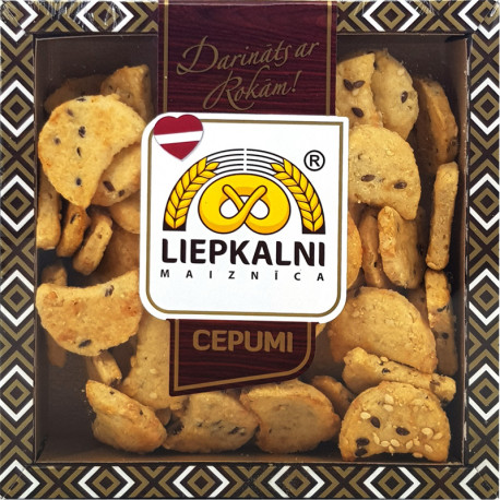 Cheese Cookies Mēnestiņi 180g, Liepkalni