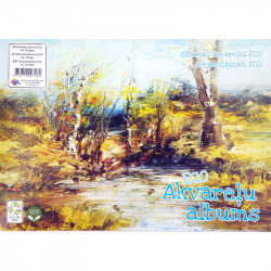 Watercolour Paper Pad ECO A3 210g/m², ABC Jums