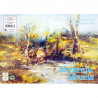 Akvareļu papīra bloks ECO A3 210g/m² 15 lp., ABC Jums