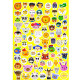 Sticker Book Animals A4 8 sheets, Creative Craft