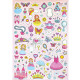 Sticker Book Fantasy A4 8 sheets, Creative Craft