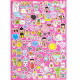 Sticker Book Fantasy A4 8 sheets, Creative Craft