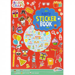 Sticker Book Party A4 8 sheets, Creative Craft