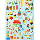 Sticker Book Party A4 8 sheets, Creative Craft