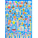 Sticker Book Party A4 8 sheets, Creative Craft