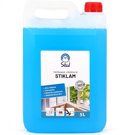 Windows Cleaner Seal Pro 5l, Spodrība