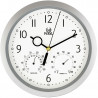 Wall Clock TA Thermo/Hygro 22.5cm, Pearl