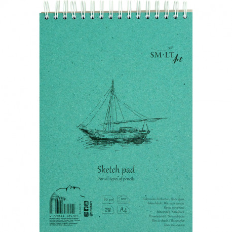 Sketch Pad A4 80g/m², Smiltainis